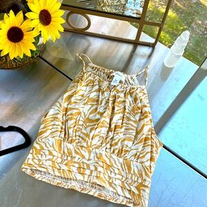 Animal print tank top